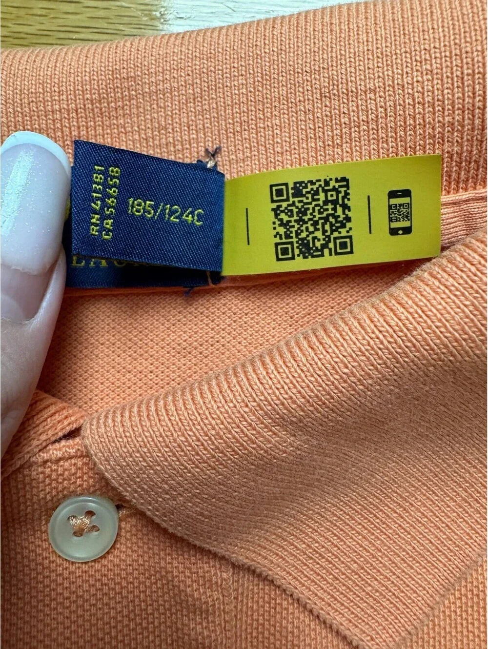 Polo Ralph Lauren Big Pony Polo Shirt Mens XLT Salmon Pink Cotton